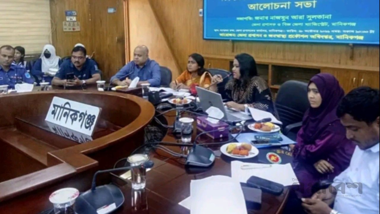 মানিকগঞ্জে বিশ্ব হাত ধোয়া দিবস পালিত
