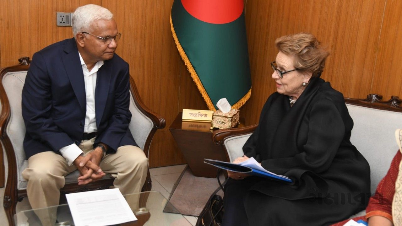 নারী ও শিশু বিষয়ক এবং সমাজকল্যাণ মন্ত্রীর সাথে ইউনিসেফ বাংলাদেশ- এর প্রতিনিধির সৌজন্য সাক্ষাৎ